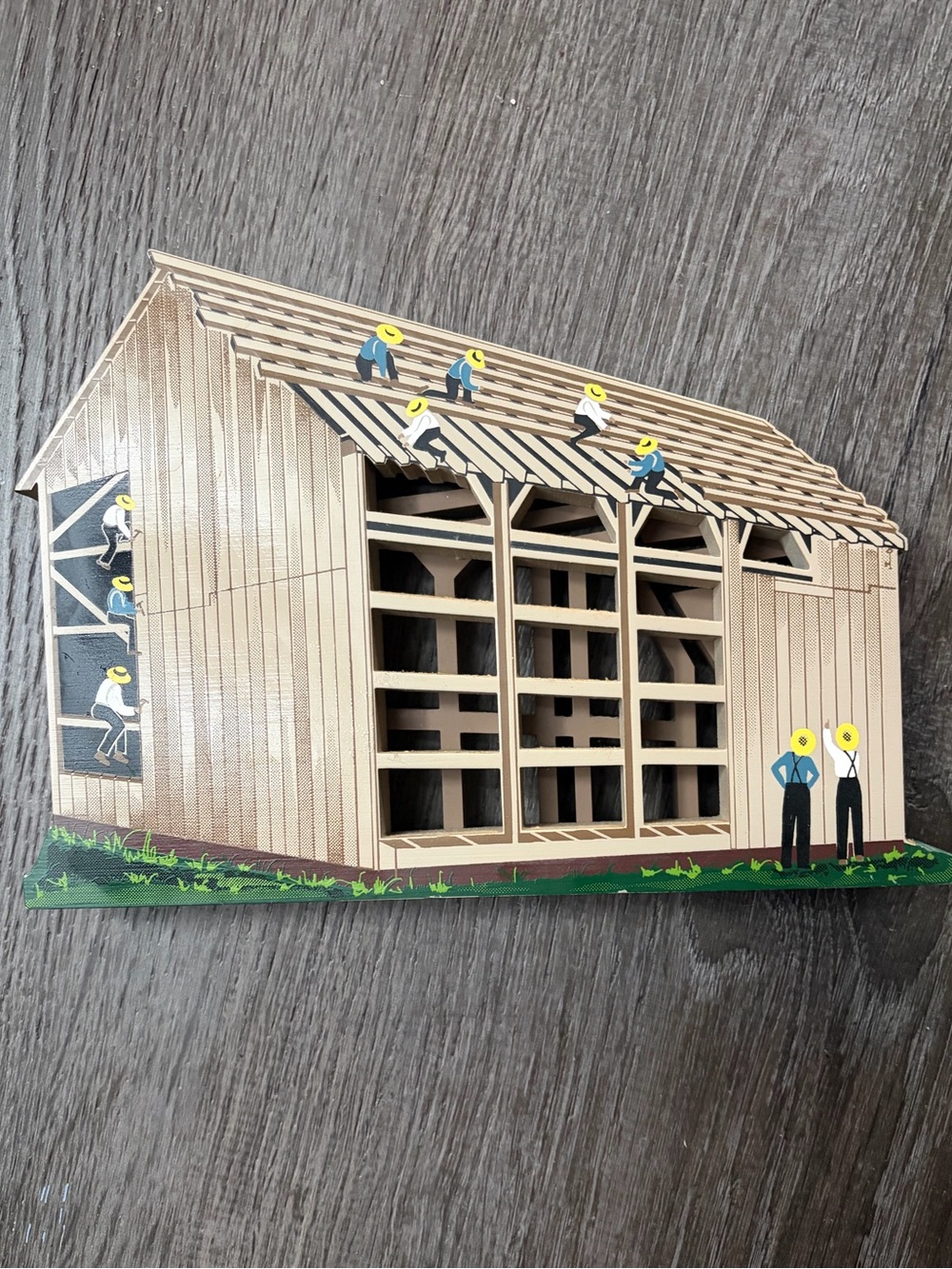 Cat’s Meow Style Vintage 1997 Village Amish Barn